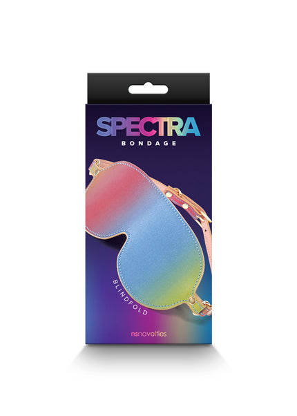 Spectra Bondage Blindfold - Rainbow - Rainbow Eye Restraint