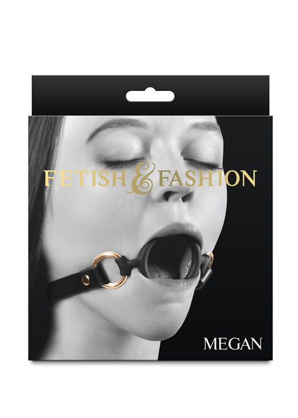 Fetish & Fashion - Megan - Black - Black Mouth Restraint