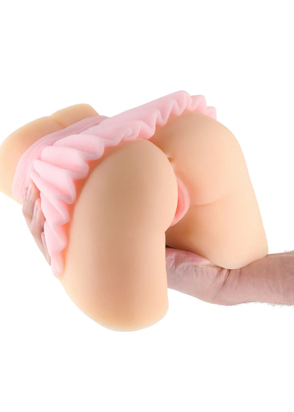 Barely Legal Senna - White - Flesh Mini Doggy Style Masturbator