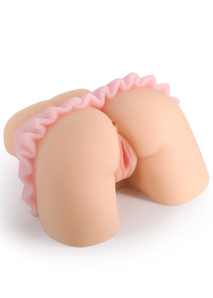 Barely Legal Senna - White - Flesh Mini Doggy Style Masturbator
