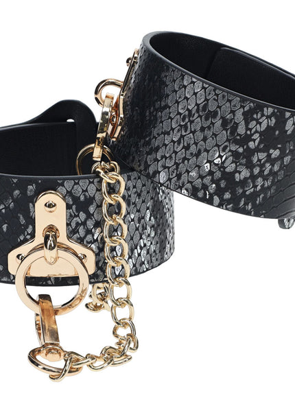 OUCH! Florence Collection - Leg Cuffs - Black Restraints