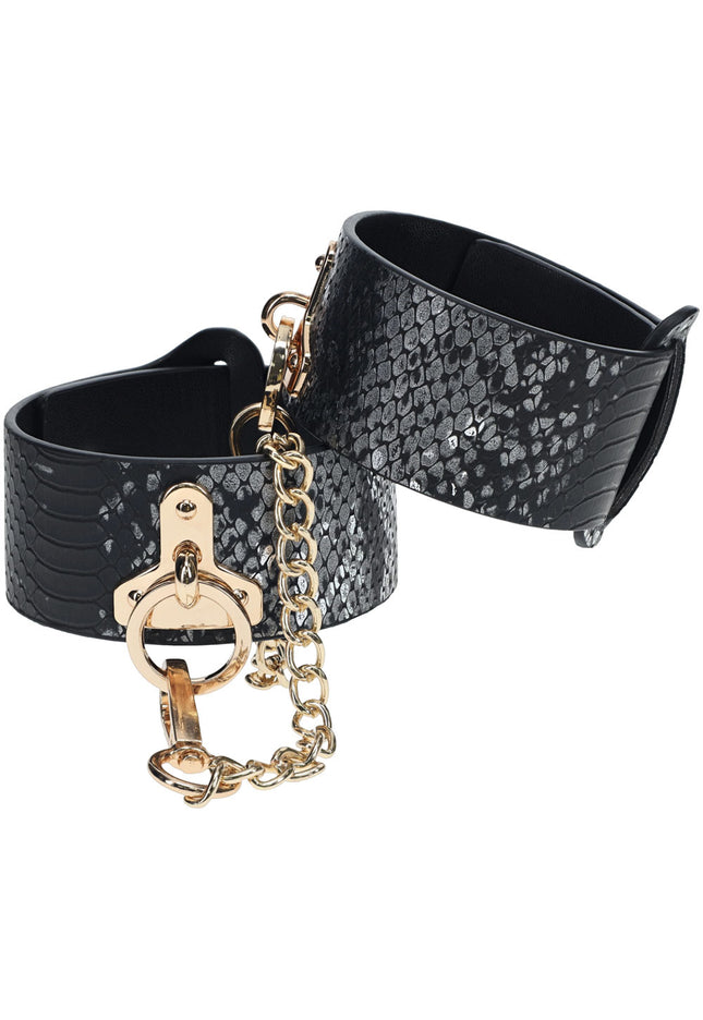 OUCH! Florence Collection - Leg Cuffs - Black Restraints