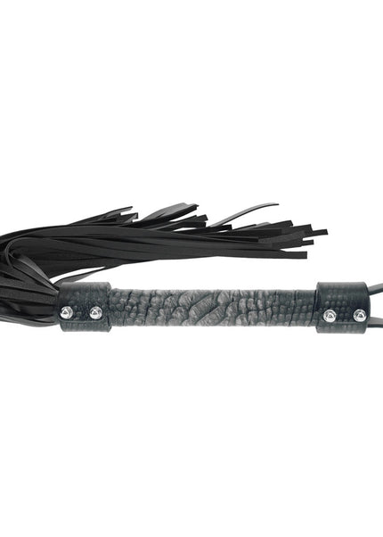 OUCH! Florence Collection - Flogger - Black Flogger Whip