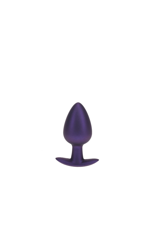 OUCH! Anal Plug - Large - Metallic Purple - Metallic Purple 8.9 cm Large Butt Plug