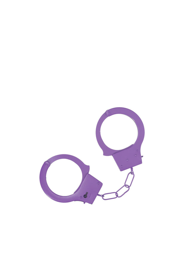 OUCH! Classic Metal Cuffs - Purple - Purple Restraints