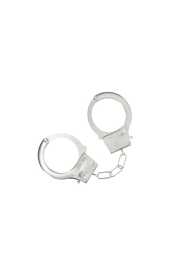 OUCH! Classic Metal Cuffs - Silver - Metal Restraints