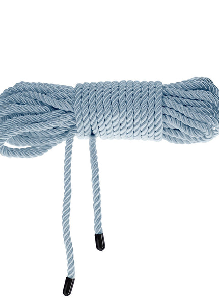 OUCH! Bondage Rope - 10 M - Powder Blue - Powder Blue Nylon Bondage Rope - 10 metre Length