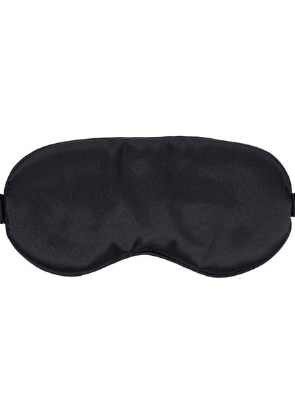 OUCH! Satin Mask - Black - Black Eye Mask