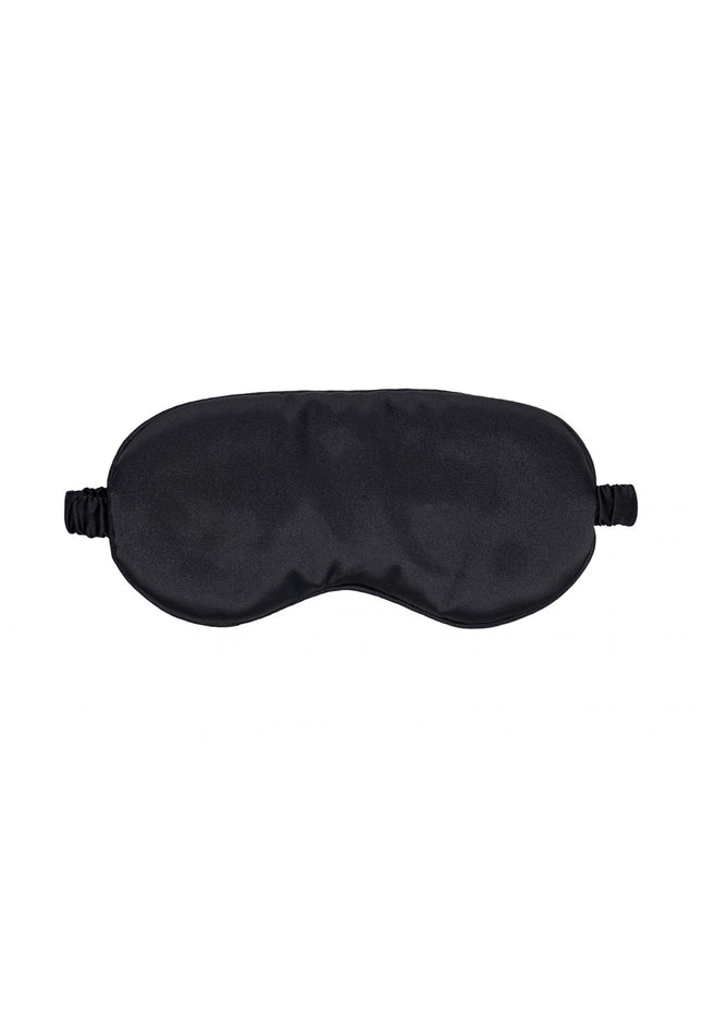 OUCH! Satin Mask - Black - Black Eye Mask