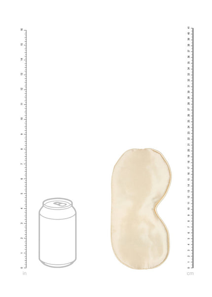 OUCH! Satin Mask - Gold - Gold Eye Mask