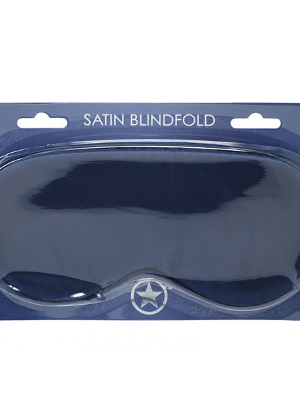 OUCH! Satin Mask - Navy - Navy Blue Eye Mask