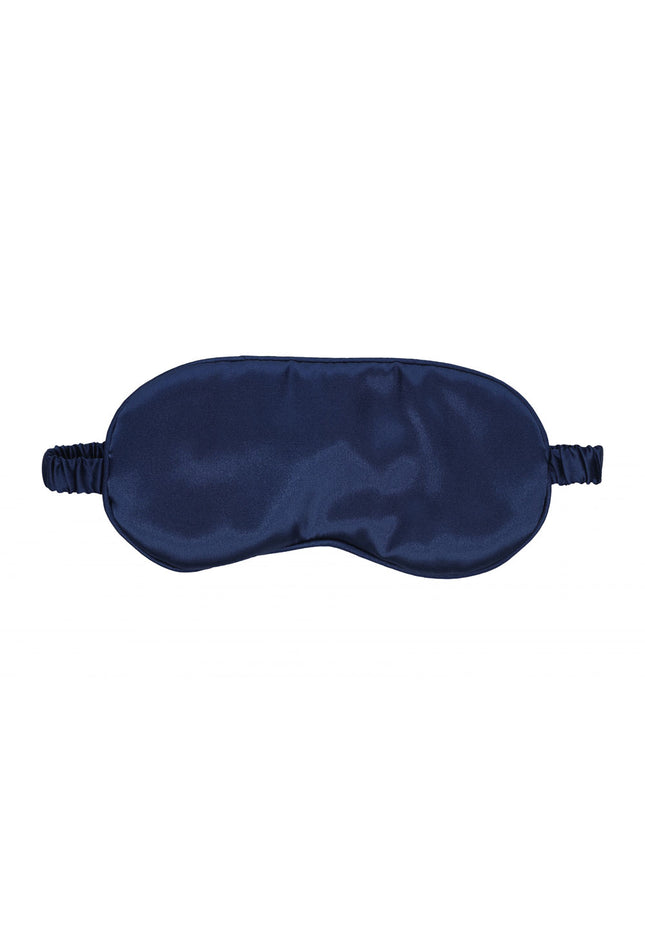 OUCH! Satin Mask - Navy - Navy Blue Eye Mask
