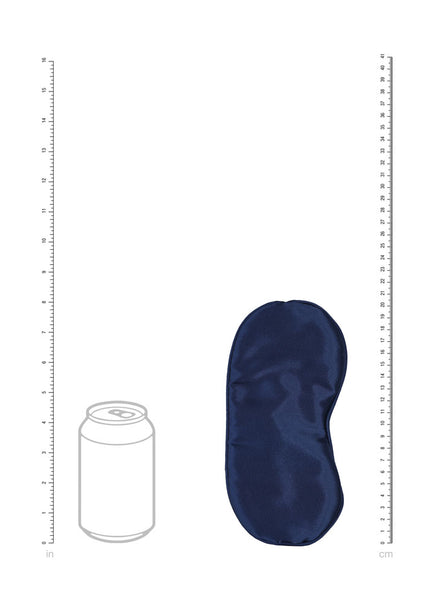 OUCH! Satin Mask - Navy - Navy Blue Eye Mask