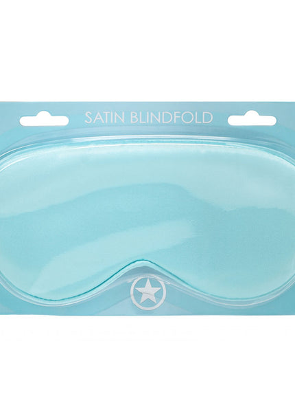OUCH! Satin Mask - Powder Blue - Powder Blue Eye Mask
