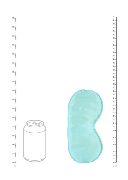 OUCH! Satin Mask - Powder Blue - Powder Blue Eye Mask