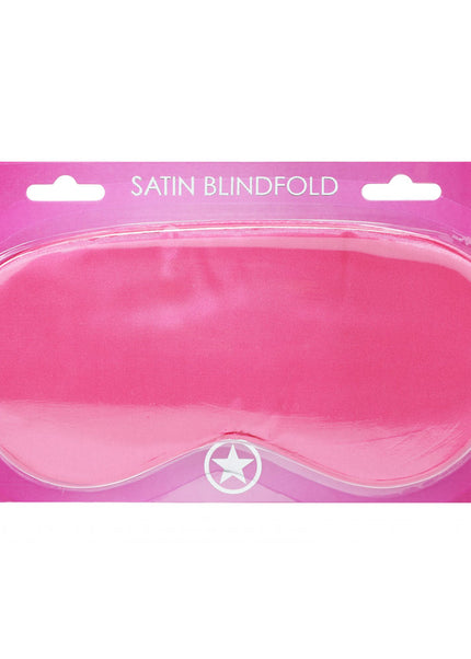 OUCH! Satin Mask - Pink - Pink Eye Mask