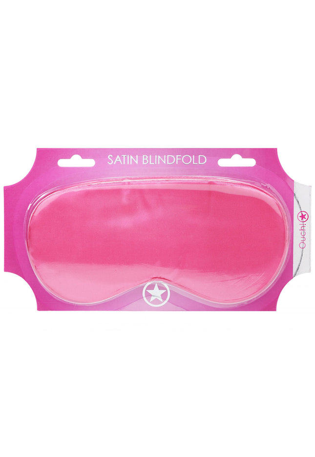 OUCH! Satin Mask - Pink - Pink Eye Mask