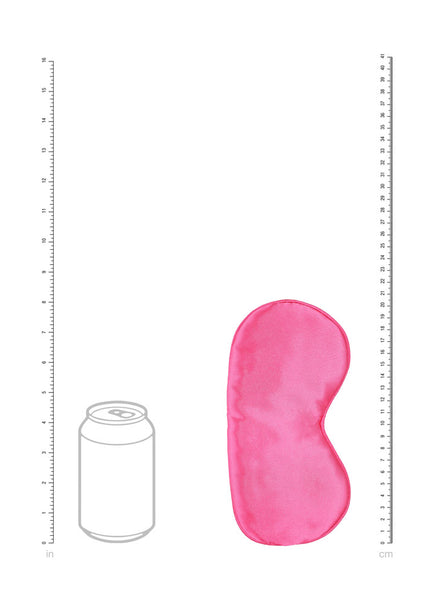 OUCH! Satin Mask - Pink - Pink Eye Mask
