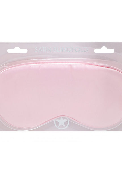 OUCH! Satin Mask - Powder Pink - Powder Pink Eye Mask