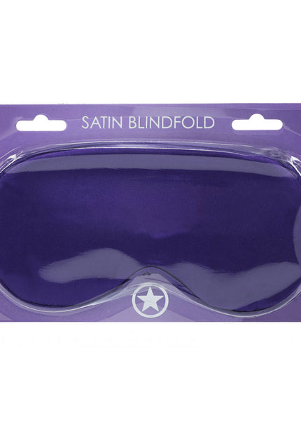 OUCH! Satin Mask - Purple - Purple Eye Mask