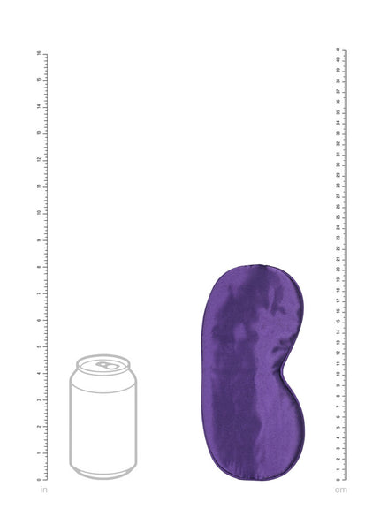 OUCH! Satin Mask - Purple - Purple Eye Mask
