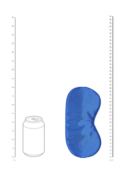 OUCH! Satin Mask - Royal Blue - Royal Blue Eye Mask