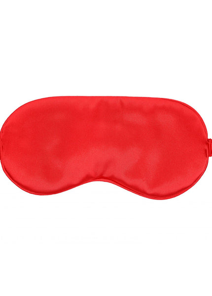 OUCH! Satin Mask - Red - Red Eye Mask