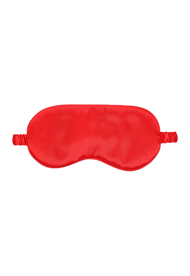 OUCH! Satin Mask - Red - Red Eye Mask