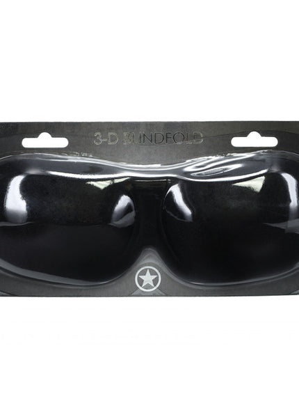 OUCH! 3D Mask - Black - Black Eye Mask