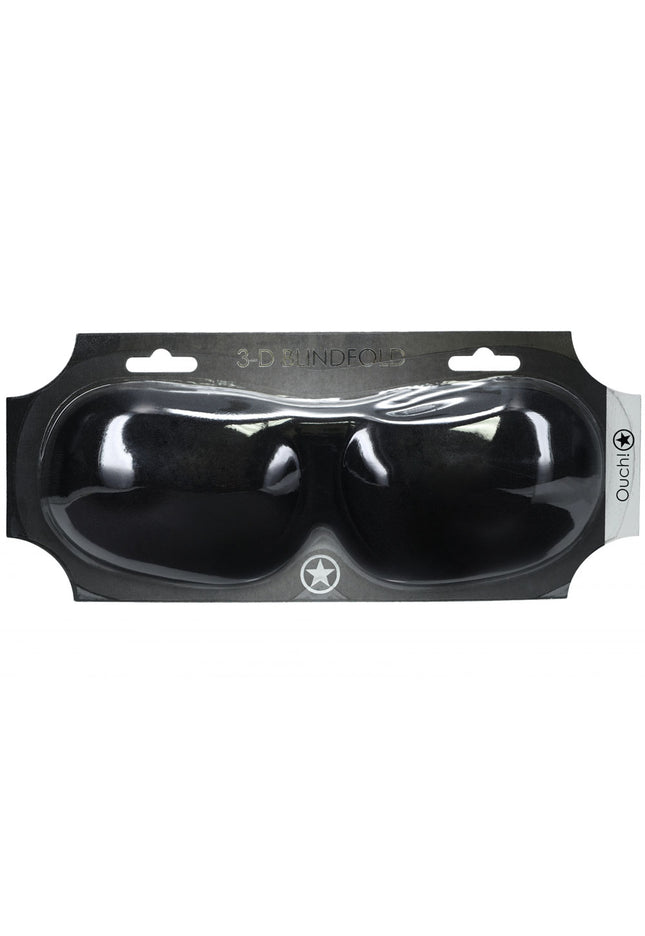 OUCH! 3D Mask - Black - Black Eye Mask