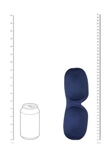 OUCH! 3D Mask - Navy - Navy Blue Eye Mask
