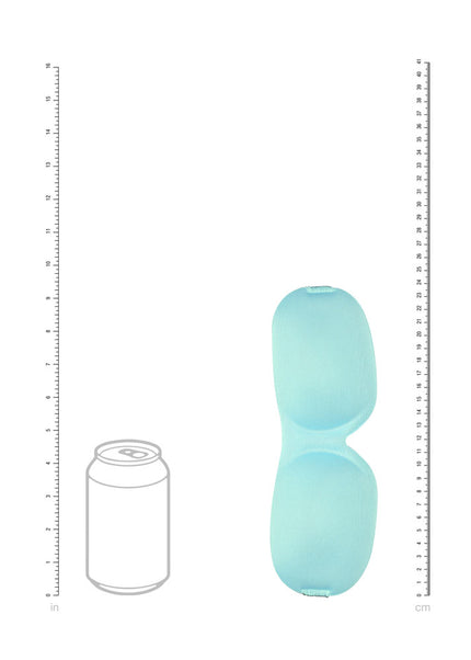 OUCH! 3D Mask - Powder Blue - Powder Blue Eye Mask