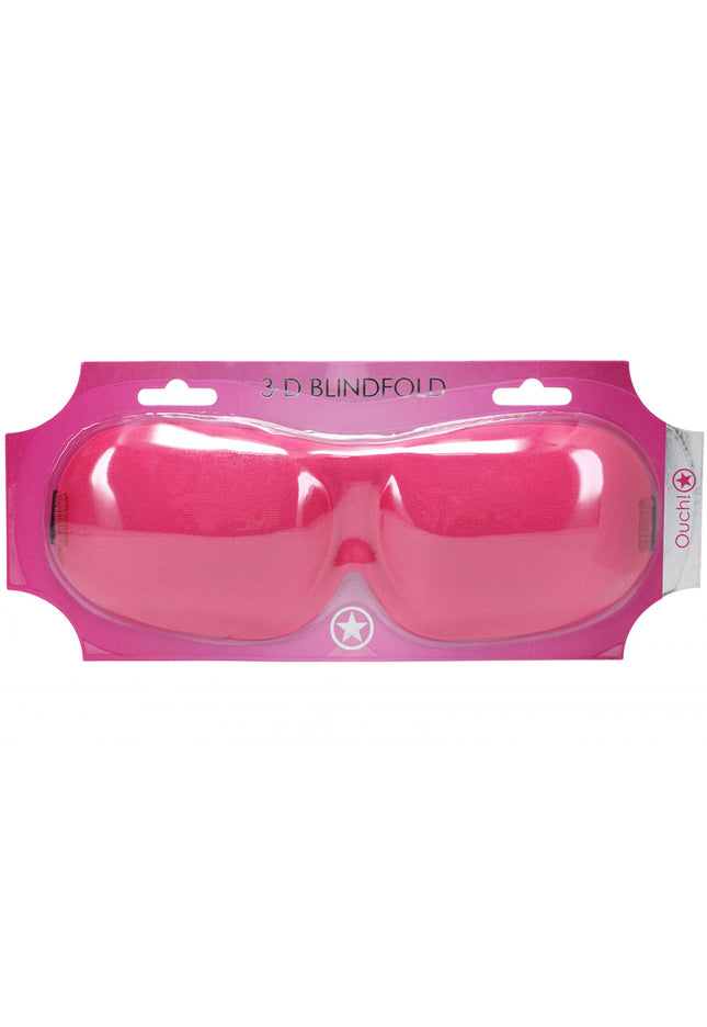 OUCH! 3D Mask - Pink - Pink Eye Mask