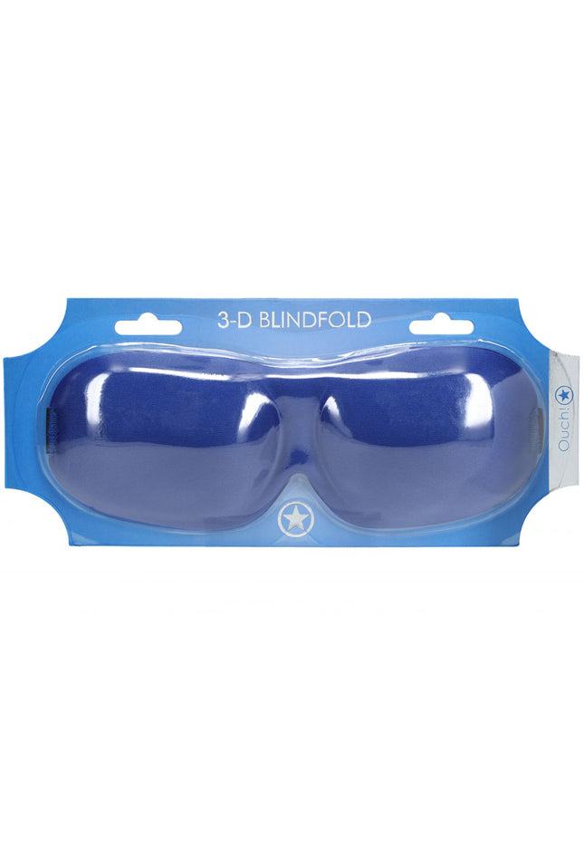 OUCH! 3D Mask - Royal Blue - Royal Blue Eye Mask
