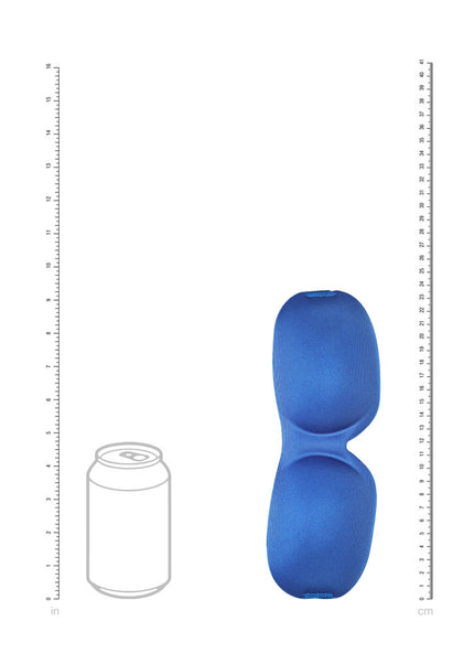 OUCH! 3D Mask - Royal Blue - Royal Blue Eye Mask