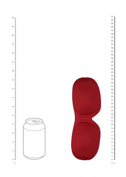 OUCH! 3D Mask - Red - Red Eye Mask