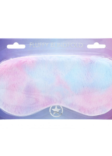 OUCH! Fluffy Mask - Multicolor 2 - Coloured Fluffy Eye Mask