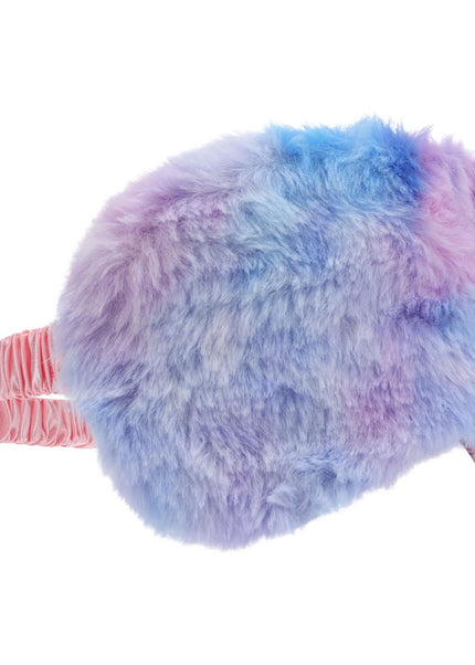 OUCH! Fluffy Mask - Multicolor 2 - Coloured Fluffy Eye Mask