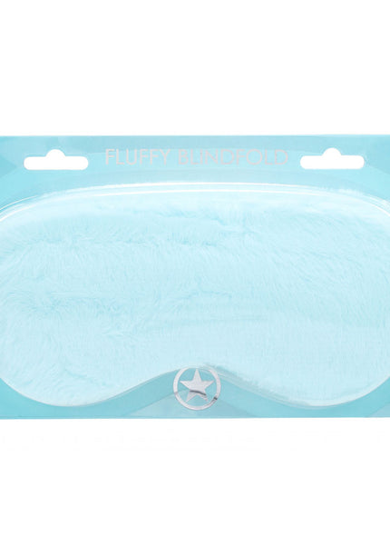 OUCH! Fluffy Mask - Powder Blue - Powder Blue Fluffy Eye Mask