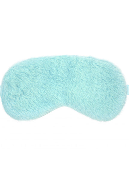 OUCH! Fluffy Mask - Powder Blue - Powder Blue Fluffy Eye Mask