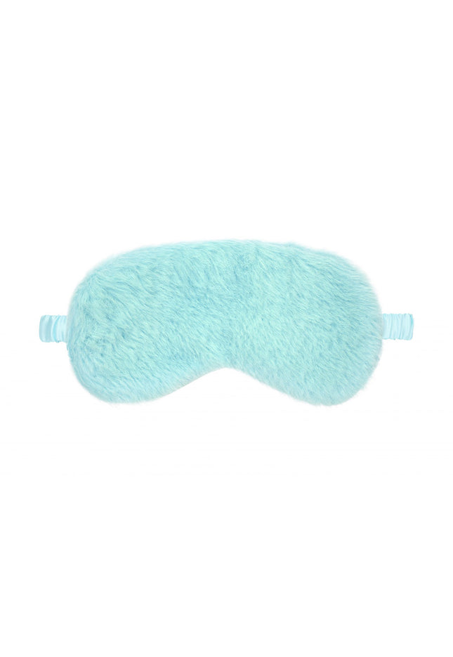 OUCH! Fluffy Mask - Powder Blue - Powder Blue Fluffy Eye Mask