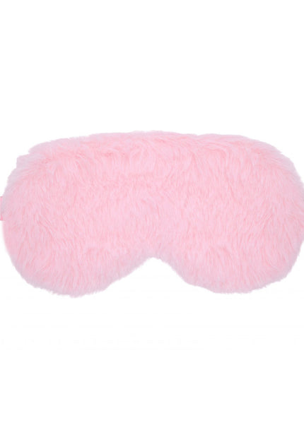 OUCH! Fluffy Mask - Powder Pink - Pink Fluffy Eye Mask