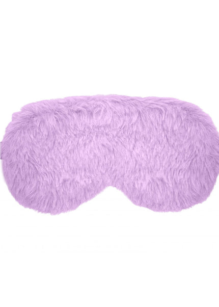 OUCH! Fluffy Mask - Purple - Purple Fluffy Eye Mask