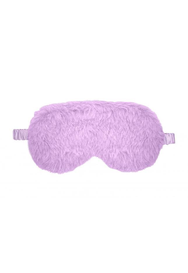 OUCH! Fluffy Mask - Purple - Purple Fluffy Eye Mask
