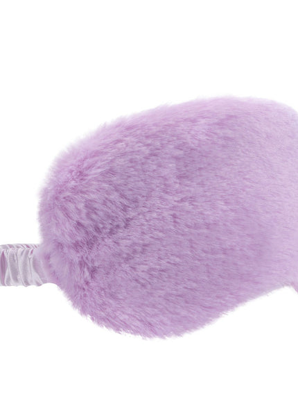 OUCH! Fluffy Mask - Purple - Purple Fluffy Eye Mask