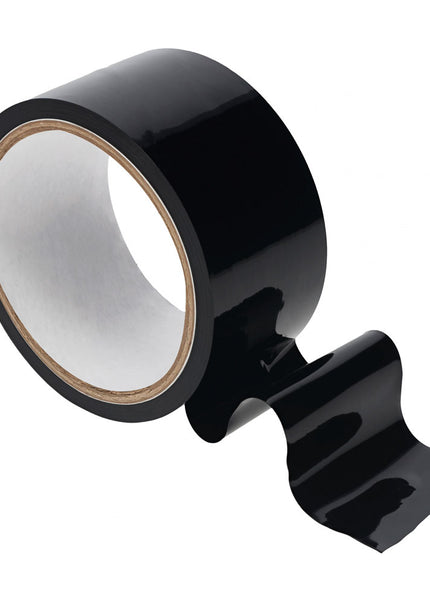 OUCH! PVC Non-Stick Tape - Black - Black Bondage Tape - 20 metre Length