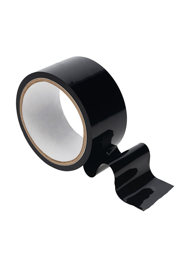 OUCH! PVC Non-Stick Tape - Black - Black Bondage Tape - 20 metre Length