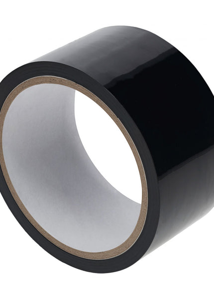 OUCH! PVC Non-Stick Tape - Black - Black Bondage Tape - 20 metre Length
