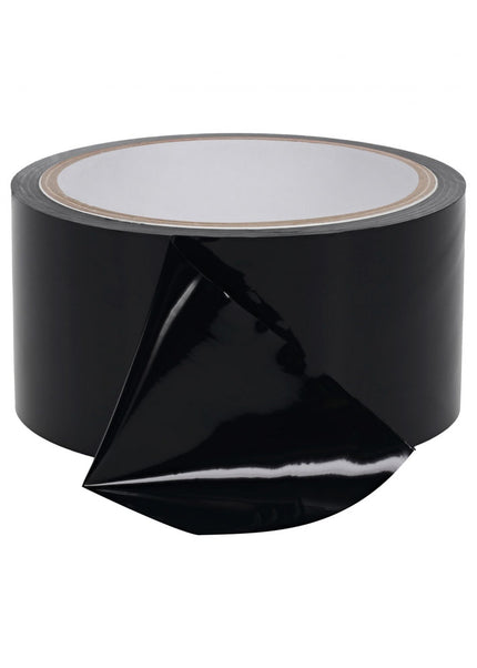 OUCH! PVC Non-Stick Tape - Black - Black Bondage Tape - 20 metre Length