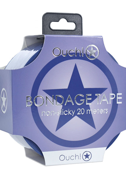 OUCH! PVC Non-Stick Tape - Navy - Navy Blue Bondage Tape - 20 metre Length